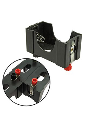 RUICHI BH-04010B D, Батарейный отсек RUICHI BH-04010B D, открытый батарейные отсеки и колодки