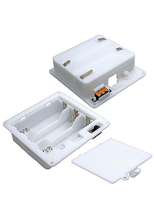 RUICHI AA*3 switch 66*64*18mm, Батарейный отсек RUICHI AA*3 switch 66*64*18 мм, закрытый батарейные отсеки и колодки