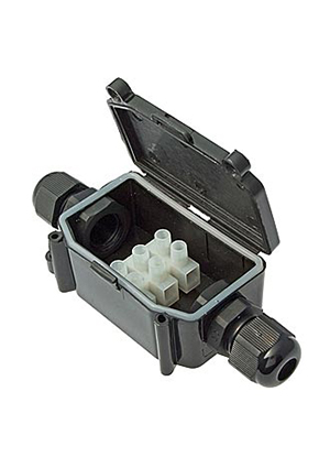 RUICHI BOX-2 IP65 2pin CA10 10A/450V, Коробка распределительная RUICHI BOX-2 IP65 2pin CA10 10A/450V, пласт щиты распределительные, боксы