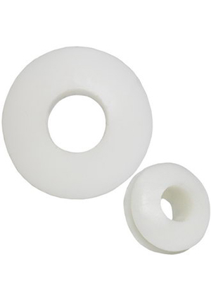 RUICHI Втулки 4х10х6х5.5х1.5 white, Втулка проходная RUICHI 4х10х6х5.5х1.5 белая, резина EPDM аксессуары для корпусов