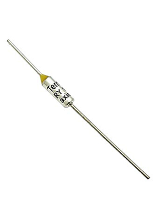 RUICHI Termo fuse 133*C 10A axial, Термопредохранитель RUICHI, 133  C, 10 A, аксиальный корпус термопредохранители