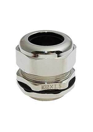 ZTM-ELECTRO MBA32-25, Кабельный ввод ZTM-ELECTRO MBA32-25, никелированная латунь кабельные вводы металлические