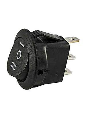 RUICHI KCD1-103-11-B/3P on-off-on, Клавишный переключатель RUICHI KCD1-103-11-B/3P, ON-OFF-ON переключатели клавишные