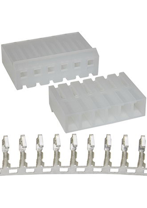 RUICHI PHU-06 pitch 3.96 mm +Terminal, Разъём питания низковольтный RUICHI PHU-06 шаг 3.96 мм, клеммный, 6 штырьковые разъемы питания