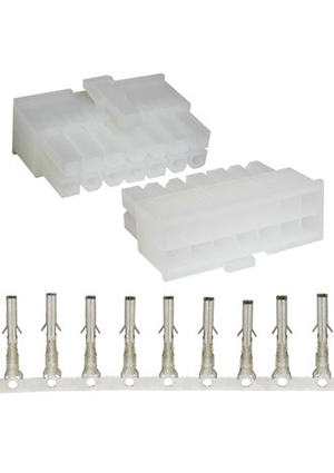 RUICHI MF-2x7F+Terminal, Разъём питания низковольтный RUICHI MF-2x7F+клеммный, 14 контактов штырьковые разъемы питания