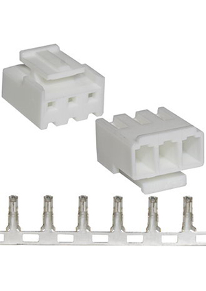 RUICHI PHU2-03 pitch 3.96 mm + terminal, Разъём питания низковольтный RUICHI PHU2-03 шаг 3.96 мм, клеммный, штырьковые разъемы питания