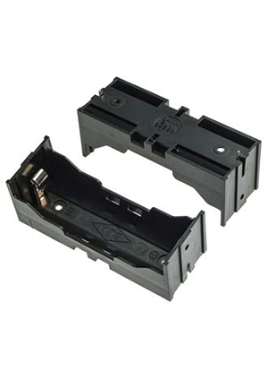 RUICHI Battery Holder for Li-ion 1X26650, Батарейный отсек RUICHI Battery Holder for Li-ion 1X26650, открыт батарейные отсеки и колодки
