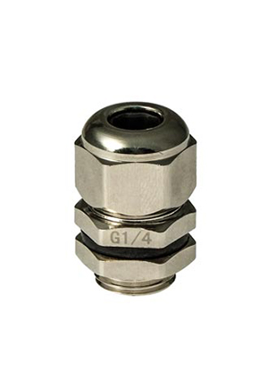 RUICHI FBA13-08, Кабельный ввод ZTM-ELECTRO FBA13-08, никелированная латунь кабельные вводы металлические