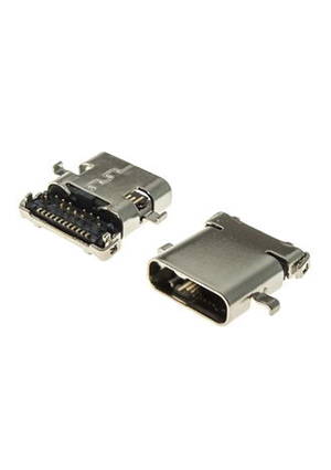 RUICHI USB3.1 TYPE-C 24PF-006, Разъём USB RUICHI USB3.1 TYPE-C 24PF-006, 24 контакта разьемы USB