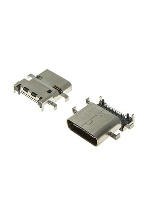 RUICHI USB3.1 TYPE-C 24PF-005, Разъём USB RUICHI USB3.1 TYPE-C 24PF-005, 24 контакта разьемы USB