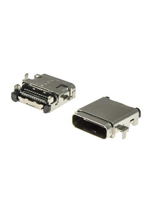 RUICHI USB3.1 TYPE-C 24PF-004, Разъём USB RUICHI USB3.1 TYPE-C 24PF-004, 24 контакта разьемы USB