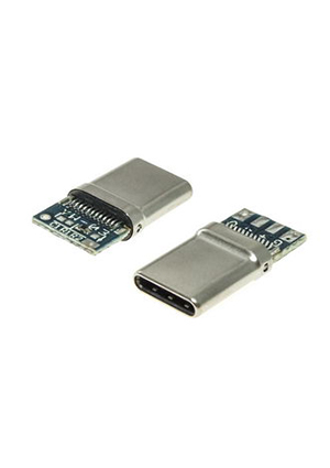 RUICHI USB3.1 TYPE-C 24PM-024, Разъём USB RUICHI USB3.1 TYPE-C 24PM-024, 24 контакта разьемы USB