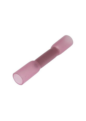 RUICHI BHT1 HST Red, Гильза соединительная для кабеля с термоусадкой RUICHI BHT1 HST, 19 А, 22-16 AWG, медь гильзы