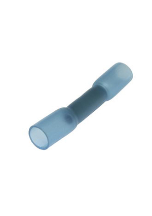 RUICHI BHT2 HST Blue, Гильза соединительная для кабеля с термоусадкой RUICHI BHT2 HST, 27 А, 16-14 AWG, мед гильзы