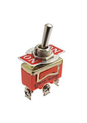 RUICHI E-TEN 1121 on-on, Тумблер двухполюсный RUICHI E-TEN 1121, 53.7х15.8х29 мм, ON-ON, SPST, 15 А, 250 В, тумблеры