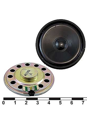 DXI50N-C 0.25W 50ohm, Акустический динамик RUICHI DXI50N-C, 0.25 Вт, 50 Ом