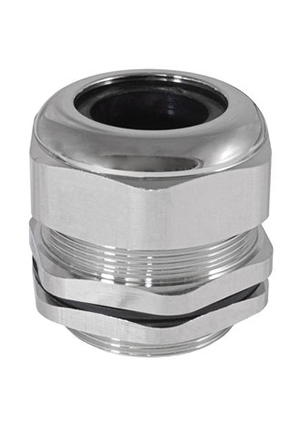 ZTM-ELECTRO MBA40-25, Кабельный ввод ZTM-ELECTRO MBA40-25, никелированная латунь кабельные вводы металлические