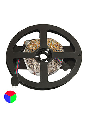 RUICHI 5050 150LED IP33 12V RGB, Светодиодная лента RUICHI, 5050, 150 LED, IP33, 12 В, RGB, катушка 5 м (це светодиодные ленты