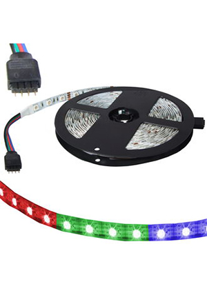 RUICHI 5050 300LED IP33 12V RGB, Светодиодная лента RUICHI, 5050, 300 LED, IP33, 12 В, RGB, катушка 5 м (це светодиодные ленты