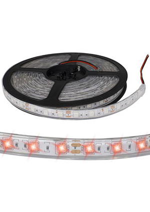 RUICHI 5050 300LED IP68 12V RED, Светодиодная лента RUICHI, 5050, 300 LED, IP68, 12 В, цвет красный, катушк светодиодные ленты