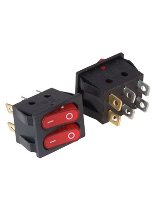 RUICHI IRS-2101-3C ON-OFF, Клавишный переключатель RUICHI IRS-2101-3C, ON-OFF переключатели клавишные