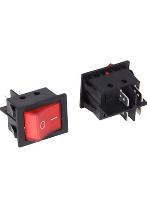 RUICHI IRS-201-3C ON-OFF, Клавишный переключатель RUICHI IRS-201-3C, ON-OFF переключатели клавишные
