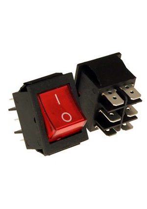 RUICHI IRS-202-2C ON-ON, Клавишный переключатель RUICHI IRS-202-2C, ON-ON переключатели клавишные