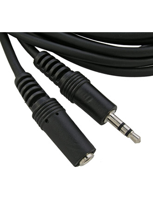 RUICHI Stereo 3,5mm M-Stereo 3,5mm F 3,0m, Аудио шнур соединительный стерео RUICHI SZC-0006, гнездо - вилка шнуры аудио-видео