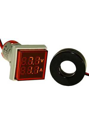 RUICHI DMS-205, Цифровой LED вольтметр-амперметр переменного тока RUICHI DMS-205 вольтметры