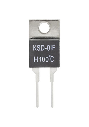 RUICHI KSD-01F/JUC-31F 100*C 2.5A, Термостат нормально закрытый (NC) RUICHI KSD-01F/JUC-31F, 2.5 А, 500 В, термостаты