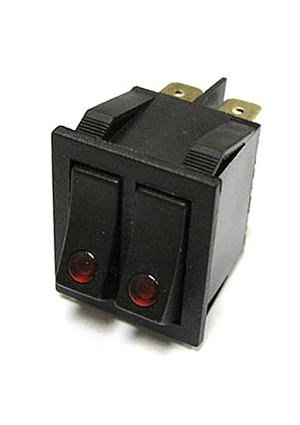 RUICHI IRS-2101E-1C ON-OFF, Клавишный переключатель RUICHI IRS-2101E-1C, ON-OFF переключатели клавишные