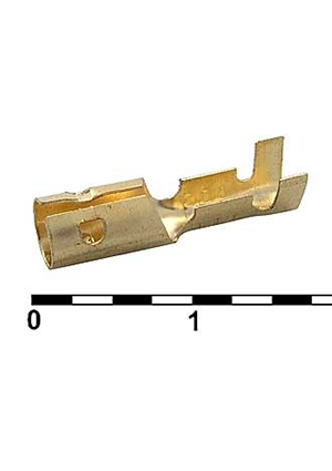 RUICHI DJ221-4A, Клемма типа B неизолированная RUICHI DJ221-4A клеммы ножевые быстрого соединения