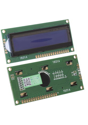RUICHI RH1601A-TMI Eng-Rus, ЖК индикатор символьный RUICHI RH1601A-TMI, язык Русский - Английский ЖК индикаторы цифровые