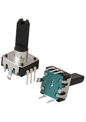 RUICHI PEC12R 24/24 20mm, Энкодер инкрементальный двухканальный 24PPR датчики угла (энкодеры)