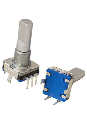 RUICHI EC11E 30/15 20mm, Энкодер инкрементальный двухканальный без переключателя RUICHI EC11E, 5 В, разреше датчики угла (энкодеры)