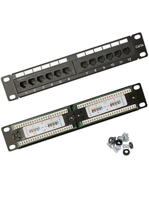 RUICHI RH-PP1U12U5E, Патч-панель RUICHI RH-PP1U12U5E компьютерные аксессуары и принадлежности