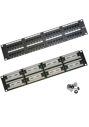 RUICHI RH-PP2U48U5E, Патч-панель RUICHI RH-PP2U48U5E компьютерные аксессуары и принадлежности