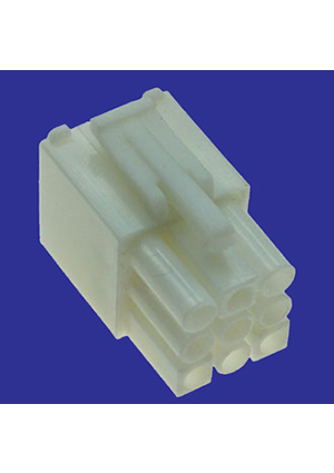 RUICHI MFC 3x3F pitch 4.5 mm+ terminals, Разъём питания низковольтный RUICHI MFC 3x3F, 4.5 мм с зажимом штырьковые разъемы питания