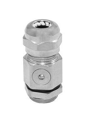 PG7 (3-6,5) vent brass, Кабельный ввод с вентиляцией RUICHI PG7, 3-6,5 мм, латунный