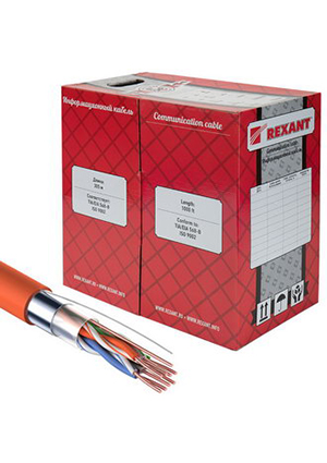 REXANT 01-0150 F/UTP 5e ZH нг(А)-HF 305м витые пары (STP, UTP)