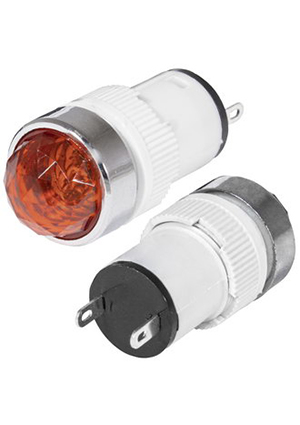 RUICHI N-301-R, Лампочка неоновая в корпусе RUICHI N-301-R, 220 В, красная лампы неоновые