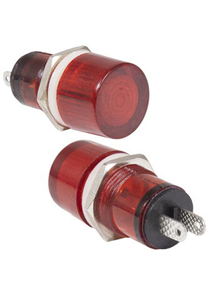 RUICHI N-292-R, Лампочка неоновая в корпусе RUICHI N-292-R, 220 В, красная лампы неоновые