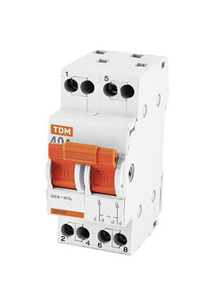 TDM electric МП-63 2P 40А выключатели