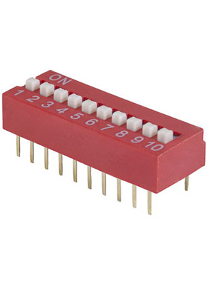 RUICHI SWD1-10 (DS-10) (Вдм1-10) DIP-переключатели