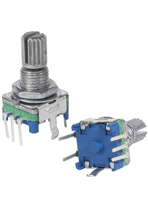 RUICHI ZEC11S 20/15 15mm pushpin, Энкодер RUICHI ZEC11S, 20/15, 15 мм, с кнопкой датчики угла (энкодеры)