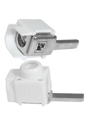 RUICHI КВ-2-3, Клемма вводная модульная RUICHI КВ-2-3, прямой ввод, 4-25 мм2, диаметр кабеля до 6 мм, 100 А клеммные зажимы