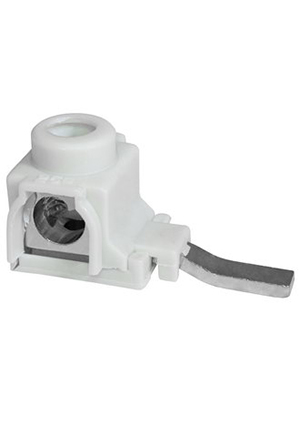 RUICHI КВ-2-4, Клемма вводная модульная RUICHI КВ-2-4, ввод сбоку, 4-25 мм2, диаметр кабеля до 6 мм, 100 А, клеммные зажимы