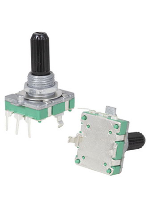 RUICHI EC160 24/12 20mm, Энкодер инкрементальный двухканальный без переключателя RUICHI EC160, 5 В, 10 мА, датчики угла (энкодеры)