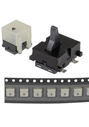 RUICHI DS-014, Микропереключатель RUICHI DS-014, 0.1 А, 30 В, 100 мОм, 50000 циклов, -40..+70 C микропереключатели