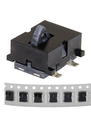 RUICHI DS-013, Микропереключатель RUICHI DS-013, 0.1 А, 30 В, 100 мОм, 50000 циклов, -40..+70 C микропереключатели